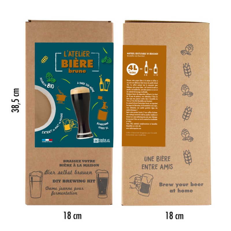 Kit de brassage bière IPA bio