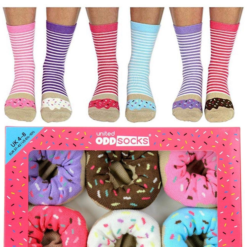 Coffret chaussettes Donuts United Oddsocks