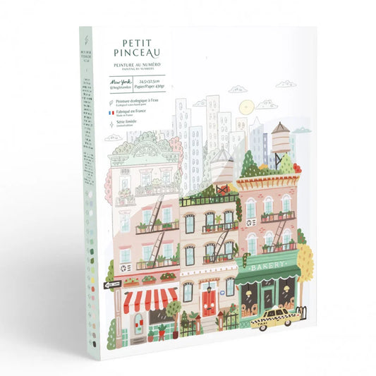 PAINT BY NUMBER KIT - NEW YORK BY HOGLET AND CO 