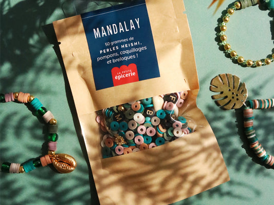 Kits Perles Heishi : perles naturelles et colorées à petit prix – JOY -  Concept Store