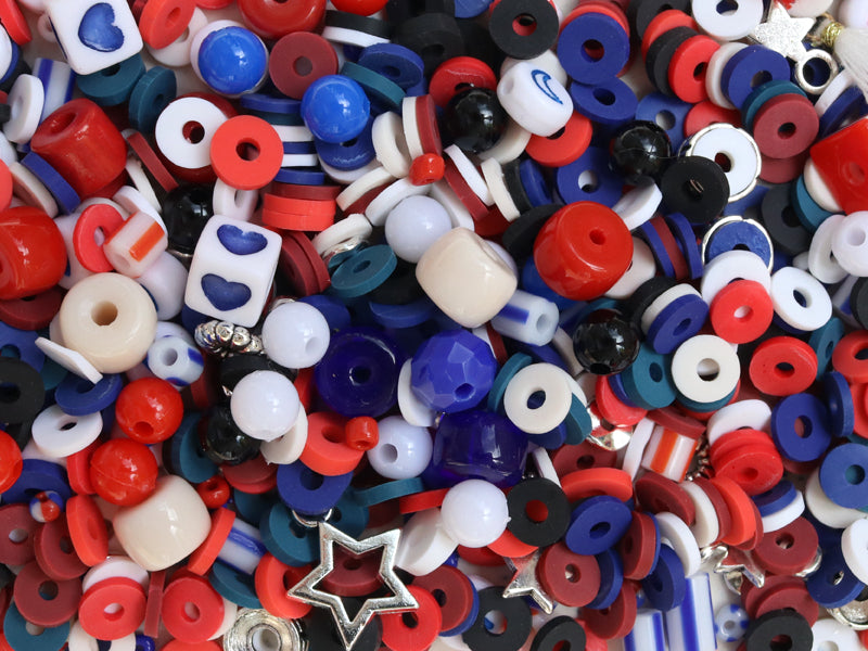 Kit perles heishi et de breloques, fabrication de bijoux - Paris LA PETITE EPICERIE