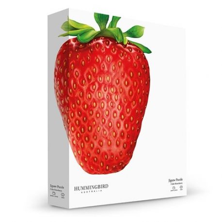 PUZZLE pour Adulte - I LIKE STRAWBERRY - 1000 PIÈCES Hummingbird