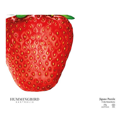 PUZZLE pour Adulte - I LIKE STRAWBERRY - 1500 PIÈCES Hummingbird